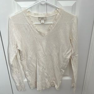 Woman’s Cream Sweater